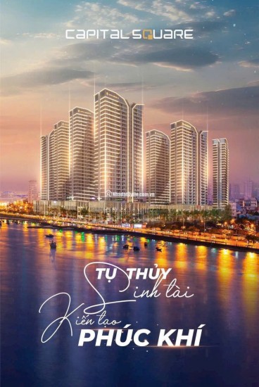 Căn hộ 2PN Capital Square – View sông Hàn, chỉ từ 5,3 tỷ – suất hiếm duy nhất!